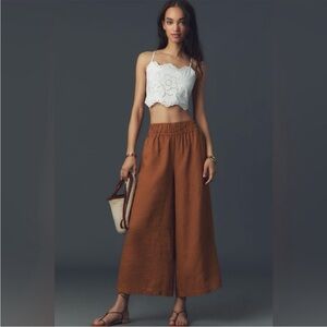 Anthropologie The Somerset Linen Pants